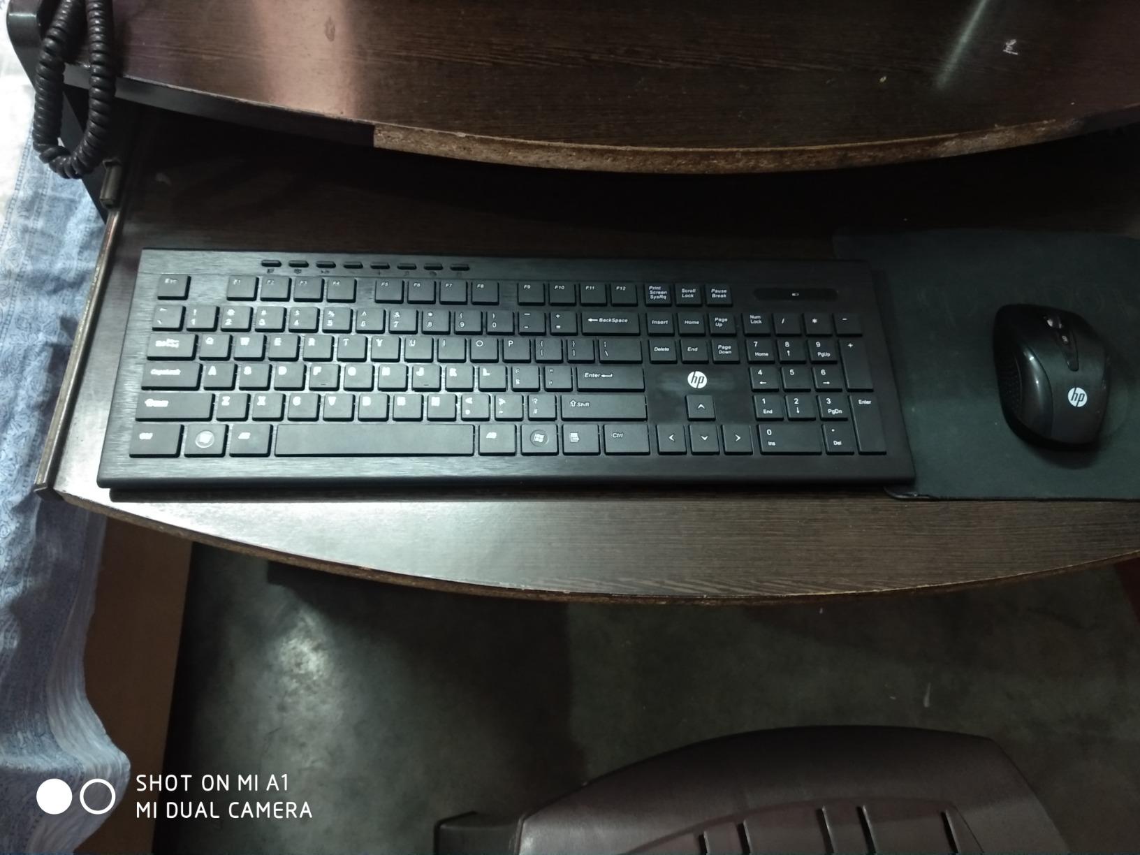 Amazon.in Buy HP Multimedia Slim Wireless Keyboard & Mouse Combo