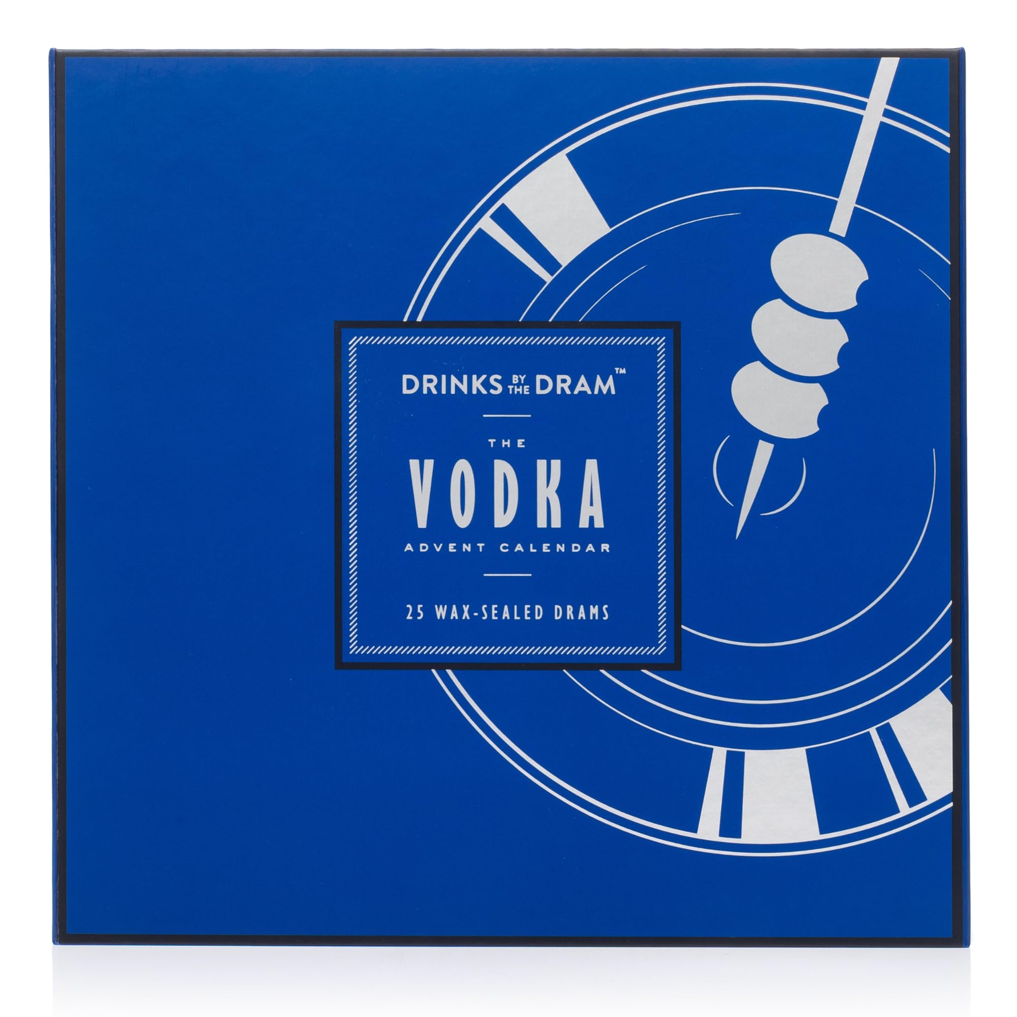 Drinks by the Dram Vodka Advent Calendar - 25 x 3cl Wax-Sealed Drams of Handpicked Vodka - Adult Advent Calendar 2025 for Men and Women