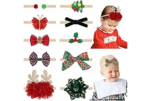 Baby Christmas Headbands for Festive Days