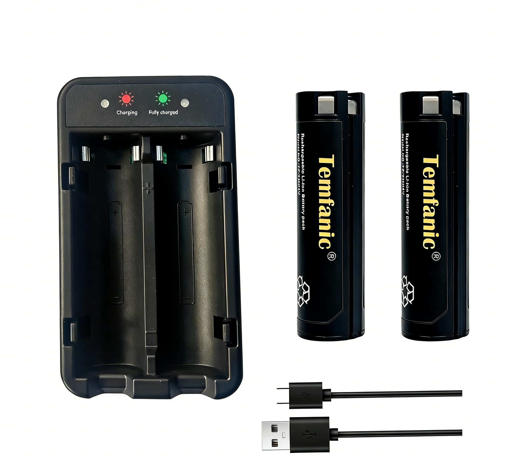 Temfanic 2Pack with Charging Station