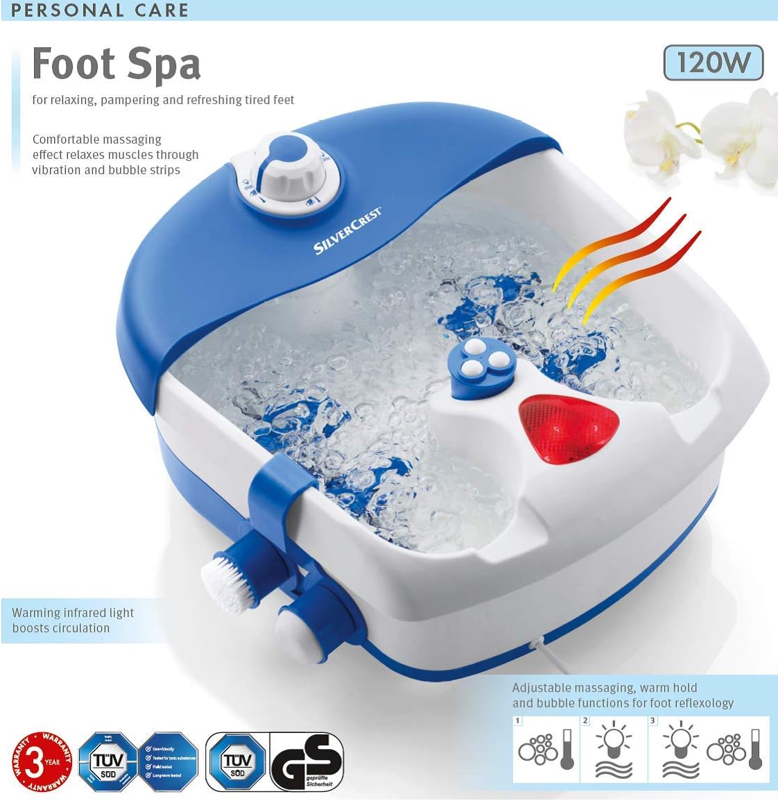 Pedicure Foot SPA Relif Tired feet Bath