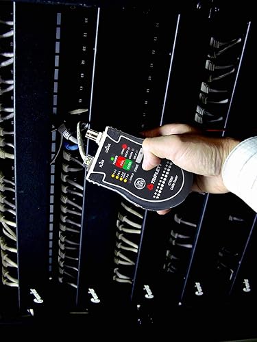 Vista 4 de Triplett CTX200 Pocket CAT LAN Tester para cables RJ45, CAT 5/6 y coaxiales con resultados de paso instantáneo/falla