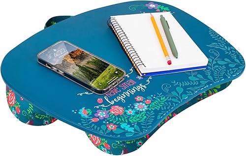 LAPGEAR MyStyle - Escritorio portátil con cojín, diseño de grandes ideas, se adapta a portátiles de hasta 15.6 pulgadas, estilo No. 45311