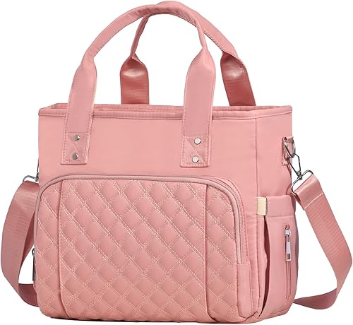 Lonchera térmica para mujer, bolsa de almuerzo grande con correa extraíble para el hombro, lonchera para mujeres, bolsa de almuerzo a prueba de