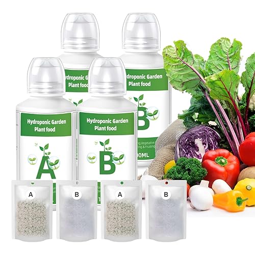 Fertilizante nutritivo para plantas Hrdroponics para interiores, accesorios de alimentos hidropónicos para plantas de 27.1 fl oz, fertilizante disponible en Yaxa Venezuela