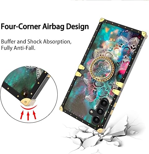 Miniatura 7 de nancheng Para Samsung Galaxy A14 5G  4G Square Phone Case Flower