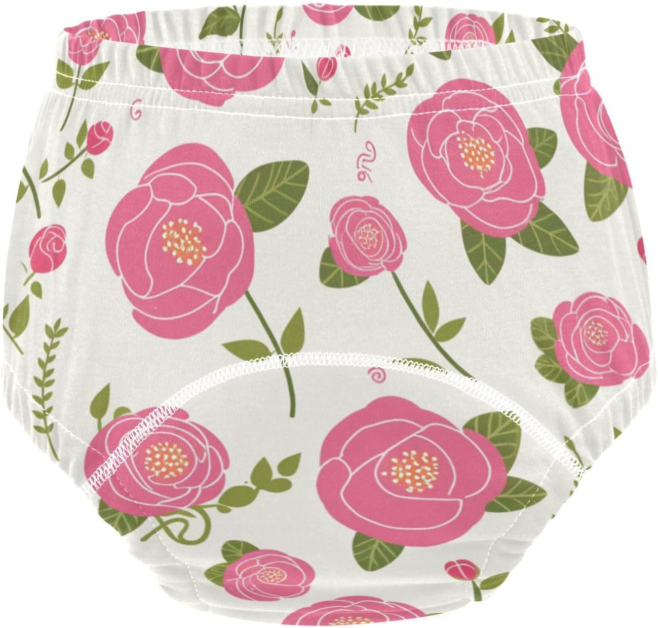Baby Girls Potty Training Toilet Pants Reusable Nighttime Training Underwear Sleep Underwear for Toddler Boys 5T Simple Spring Rose Peach