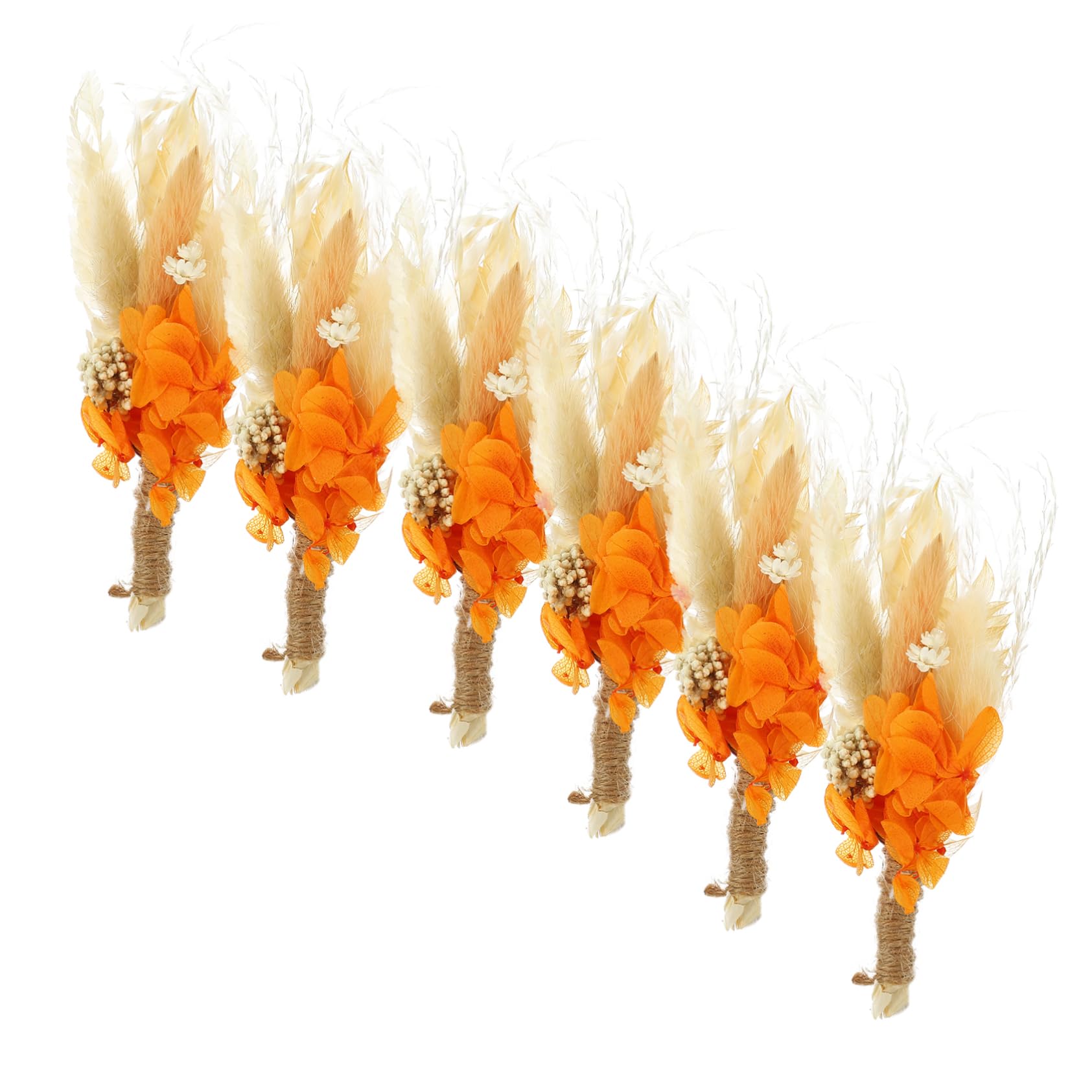 Alipis 4 Pièces 6 Fleur préservée bouda Decoration Interieure Home Decoration Fleur séchées Mini Bouquet de Fleurs Bouquet de Fleurs séchées décor de Paysage Bricolage Bouquets de Fleurs