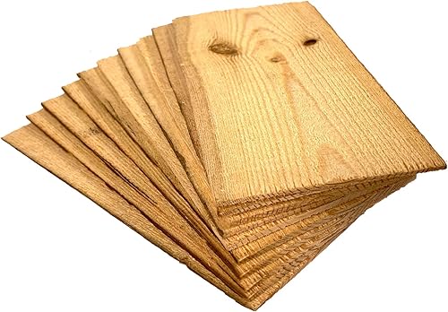 Miniatura 5 de BarnwoodUSA - Paquete de madera sin terminar  Artes y manualidades, decoración de proyectos escolares de casa, paquete de 10, 8 pulgadas de largo