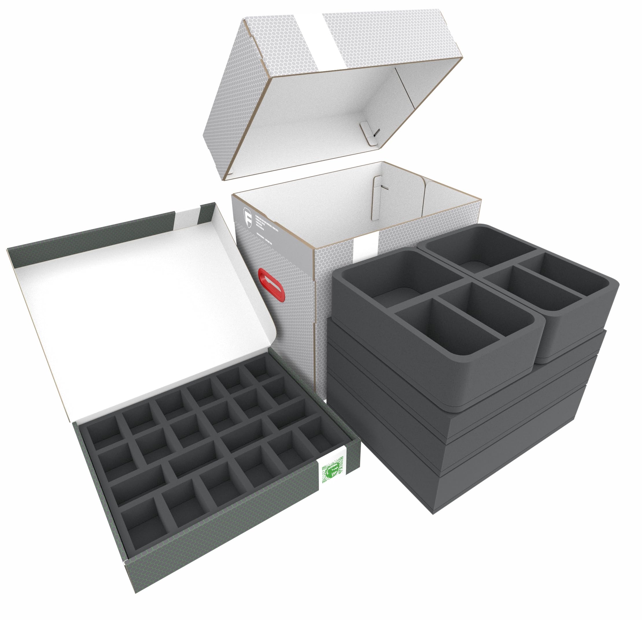 Feldherr Storage box FSLB310 z Storage box FSLB055 + zestaw 3D kompatybilny z Heroes of Might & Magic III: The Board Game - Gameplay All-In Pledge - figurki + karty + żetony