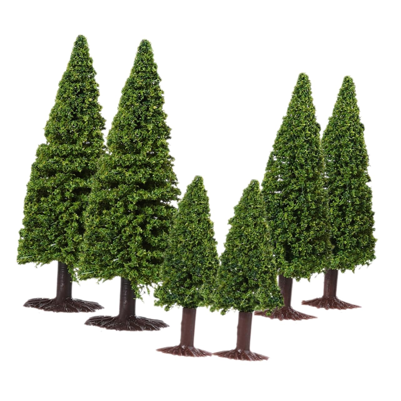 TEHAUX 30piezas Árboles Artificiales De para Dioramas Escenografía y Modelismo De Variedad para Paisajismo y De Juguete