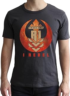 STAR WARS - Tshirt "I REBEL" homme dark grey (M)