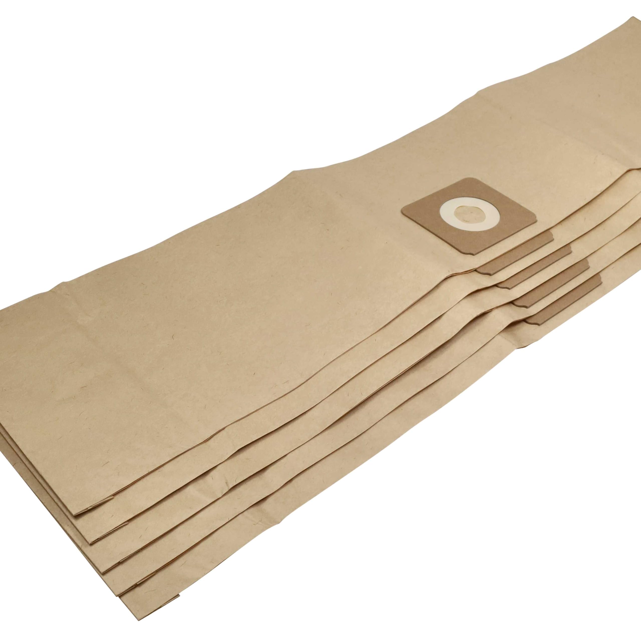 vhbw 50 x zamiennik worka do odkurzacza Bosch 2609256F32 do odkurzacza - papier, 86 cm x 20 cm, piaskowy