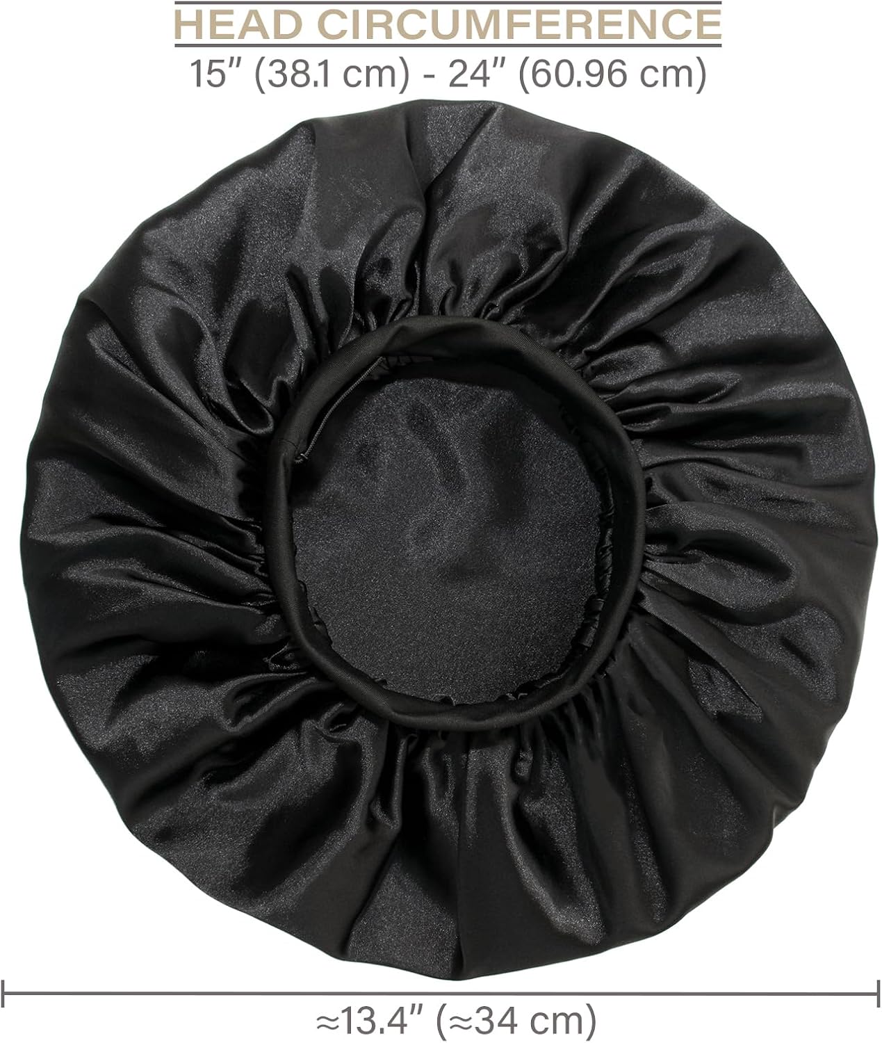 CAPLORD Silk Satin Bonnet for Men Women Hair Bonnets for Sleeping, Sleep Bonnet for Natural Curly Hair Unisex Satin Cap