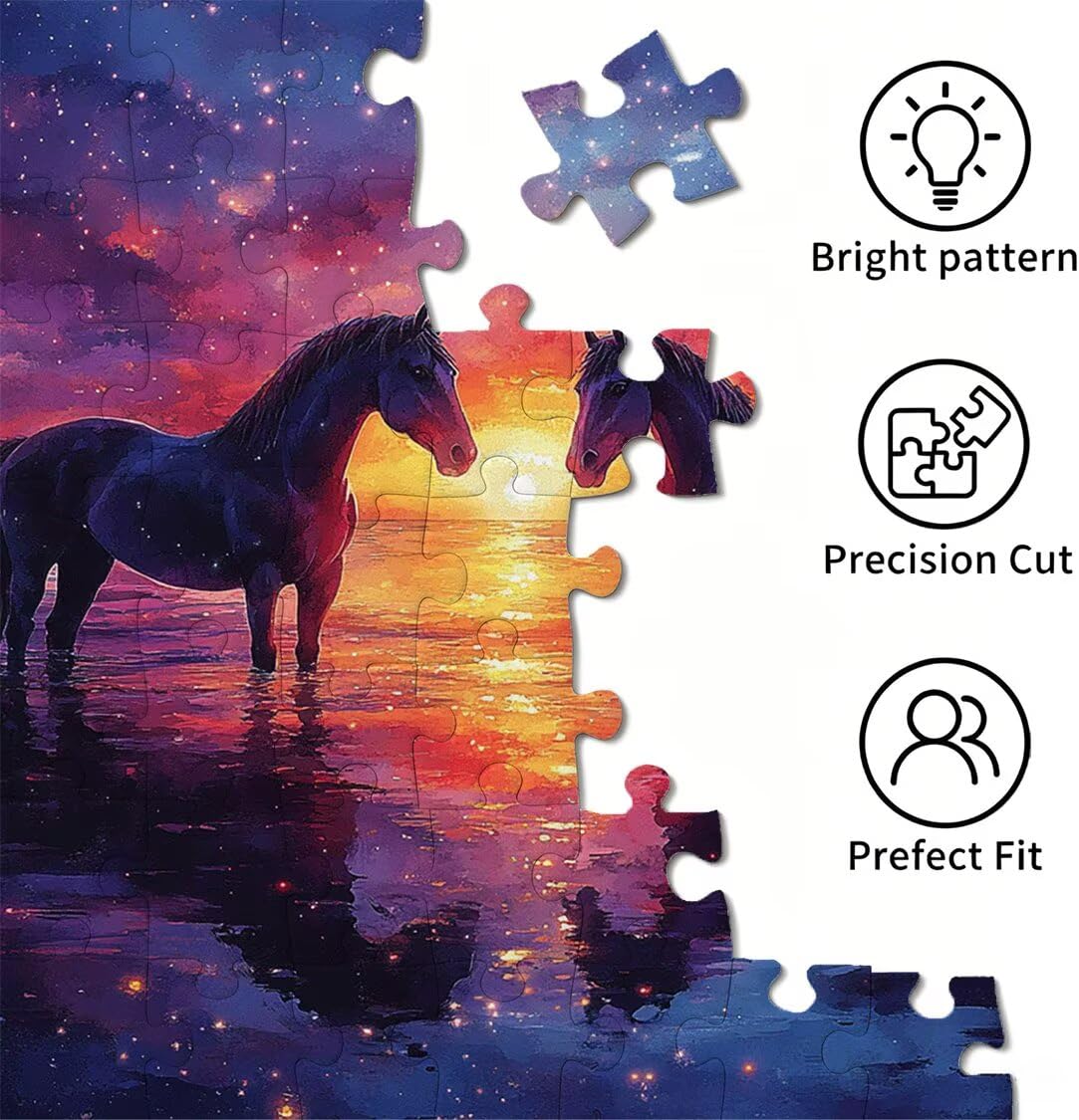 Puzzle dla dorosłych 2000, zwierzę gwiaździste niebo, 99 x 70 cm, n-486