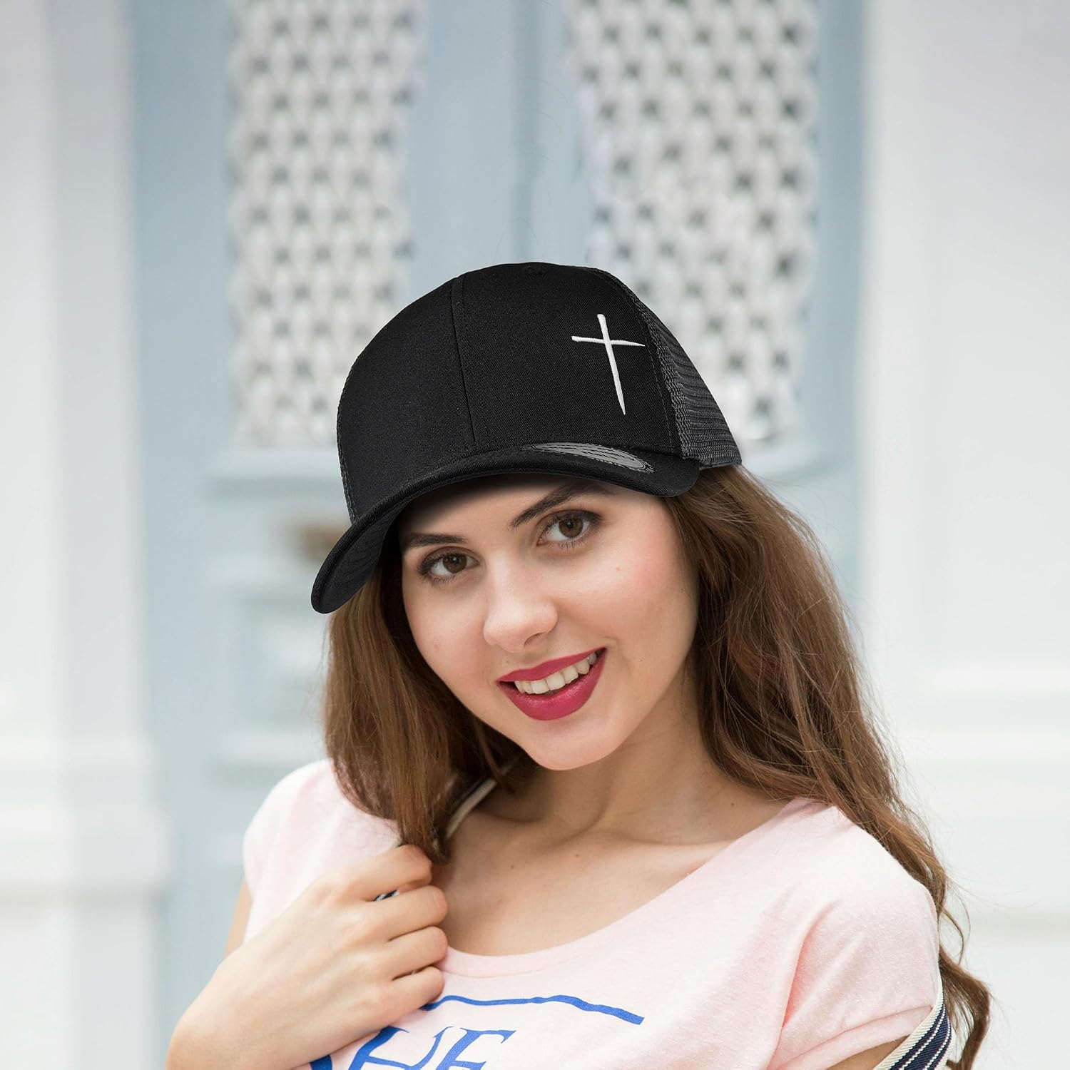 Christian Hats for Men Women,Jesus Cross Hat Christian Religious Gifts for Birthday/Christmas