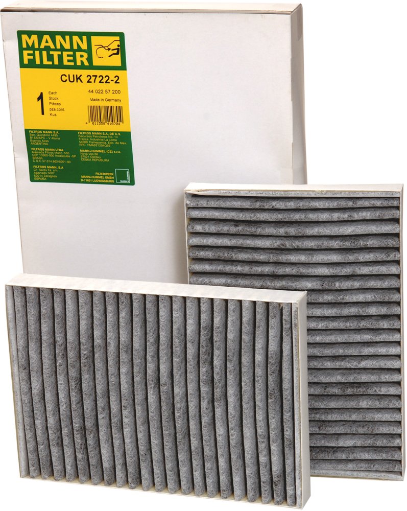MANN-FILTER CUK 2722-2 Cabin Air Filter - CARS + TRANSPORTERS