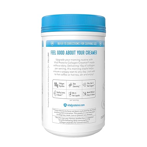 Vista 15 de Vital Proteins Polvo de péptidos de colágeno - Crema de café moca para el cabello, la piel y las uñas, 11.2 onzas