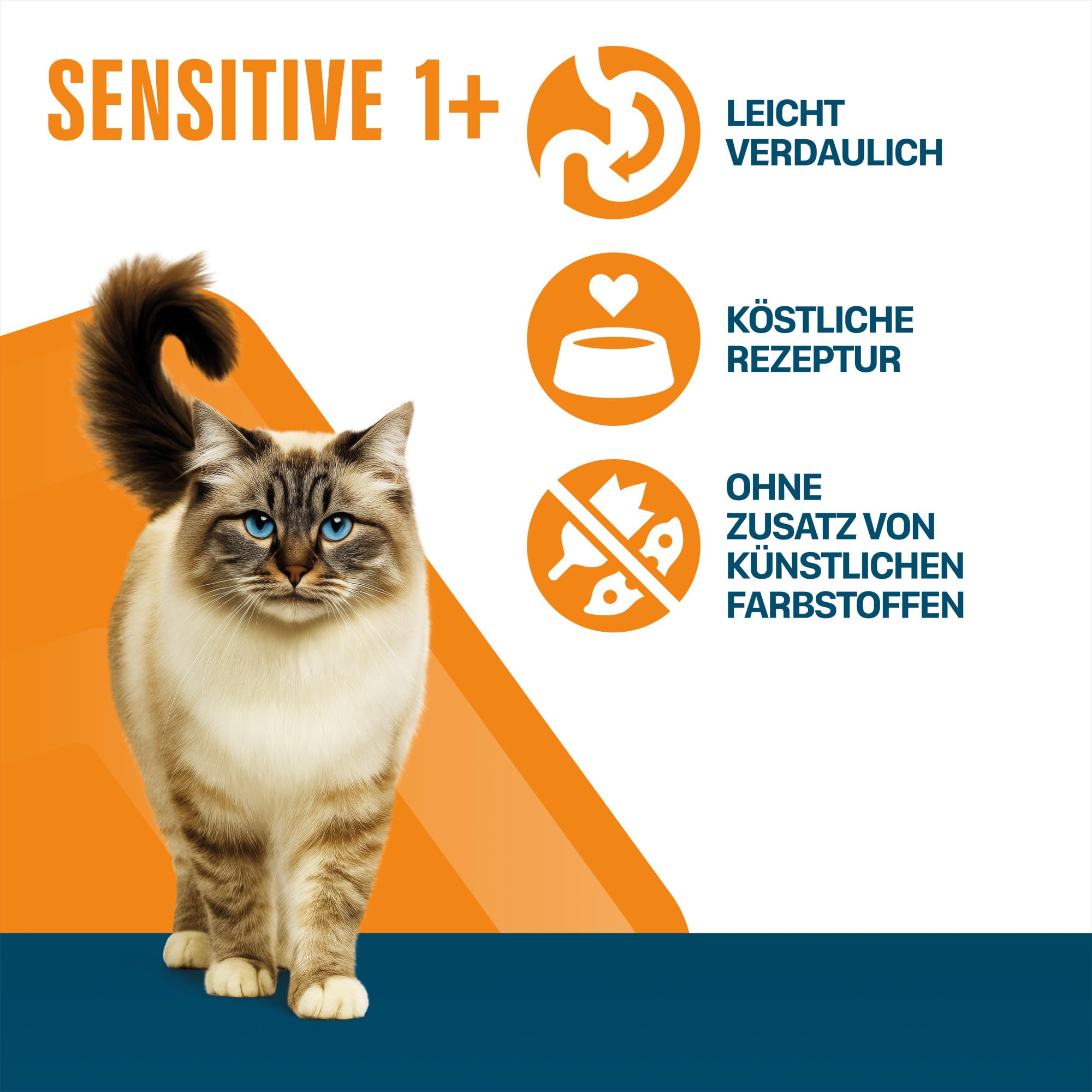 PERFECT FIT Adult Trockenfutter für erwachsene, sensitive Katzen ab 1 Jahr - Truthahn, 7 kg (1 Beutel)