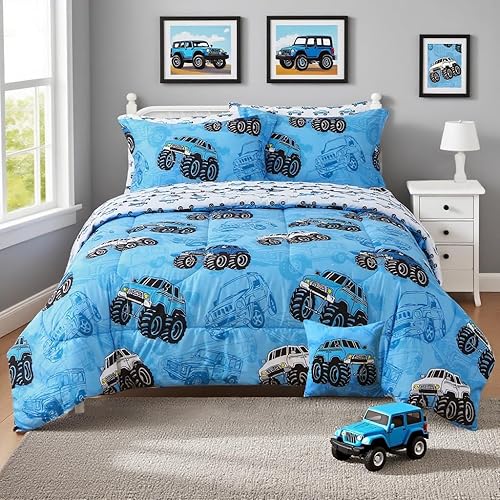 Mooreeke Juego de cama matrimonial de edredón de forro polar que brilla en la oscuridad, suave y cálido de 3 piezas en una bolsa con funda,