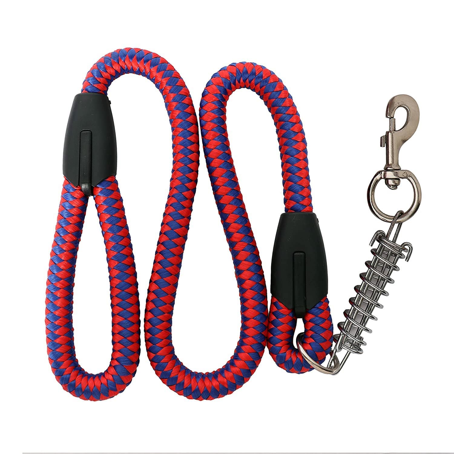 RvPaws Heavy Duty Buffer Spring Rope Leash for Maxi & Large Dogs Breed, Dog Leash Spring Rope Leash - Leash Length 45 Inch (114 Cm) Color As Per Available (B0BQYWZMNR) Amazon Price History, Amazon Price Tracker