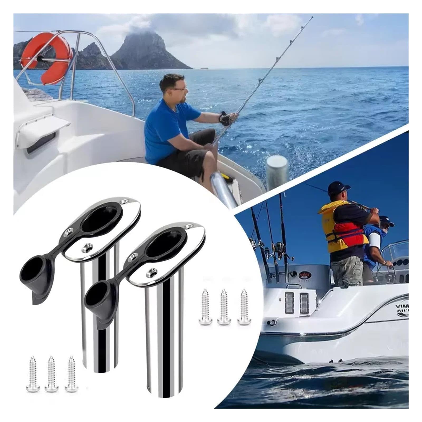 Portacanna in acciaio inossidabile da 1 pezzo for kayak gonfiabile
