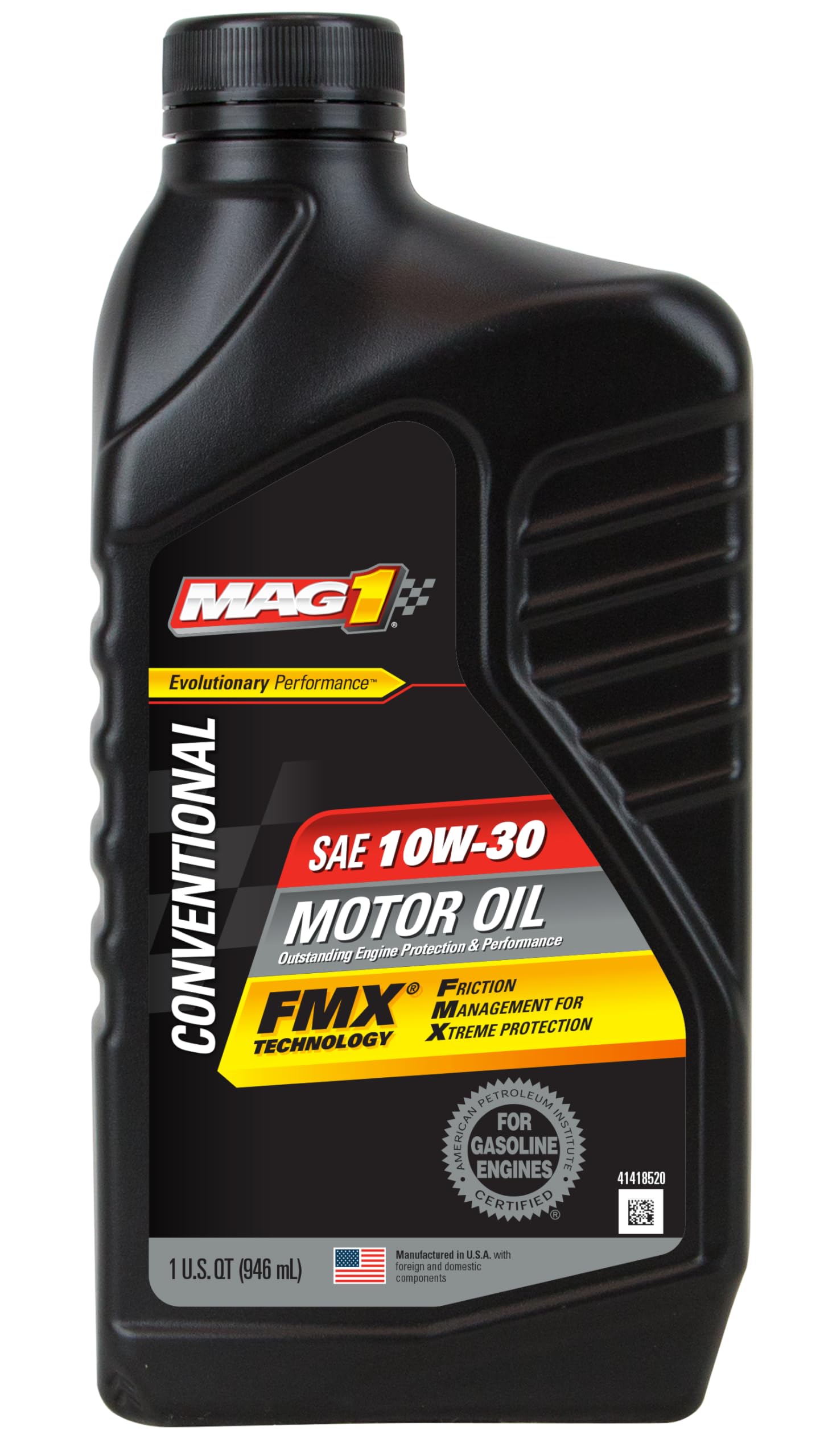 WARREN DISTRIBTUTIO MAG 1 61648 Conventional SAE 10W-30 Motor Oil - 1 Quart