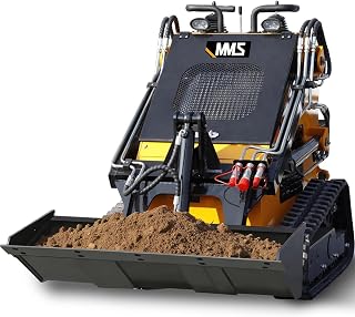 MS380T 23HP Mini Skid Steer Loader with B&S Engine, Dual Pump and Valve