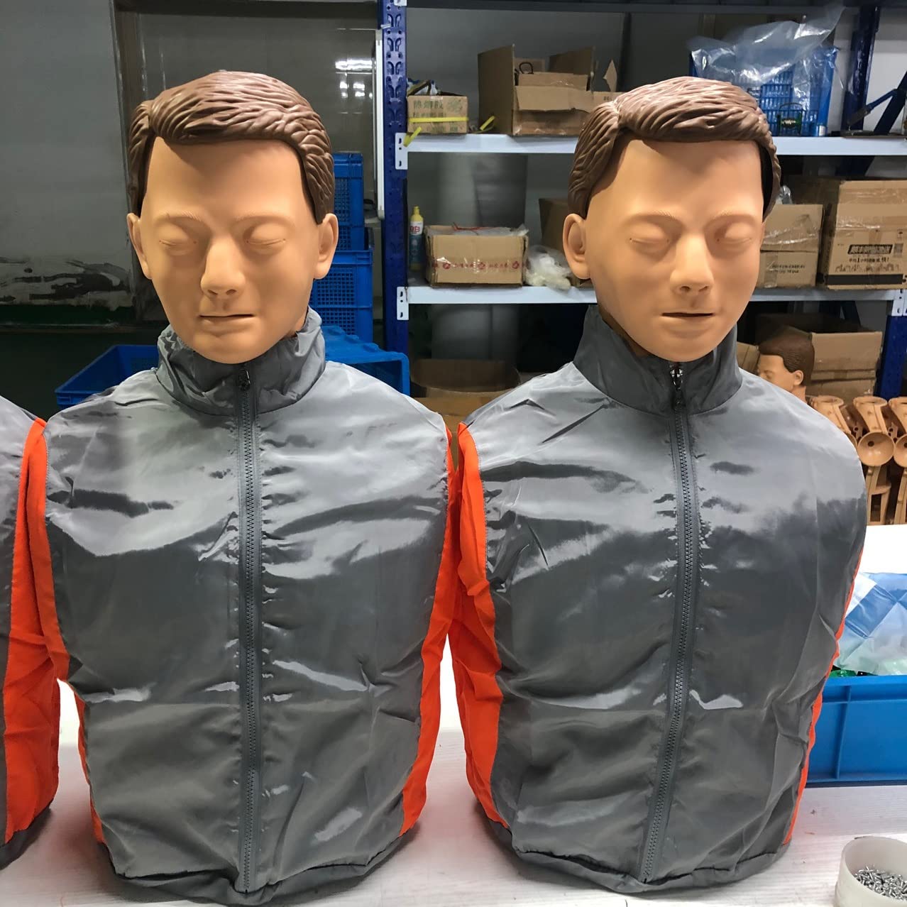 Modèle de réanimation Cardio-pulmonaire pour Adulte, kit de Mannequin de Formation en RCP Formation de Mannequin d'obstruction des Voies respiratoires en