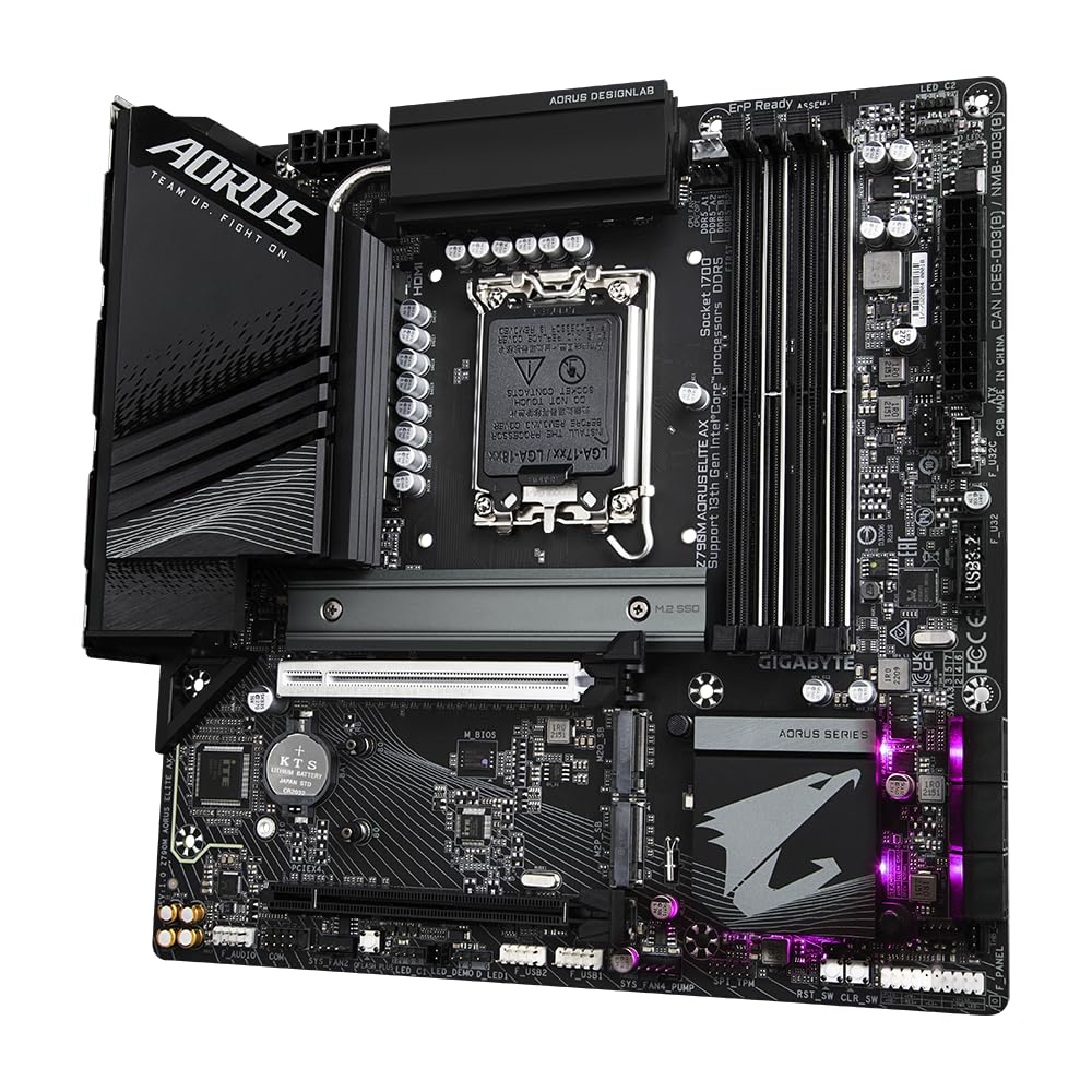 Amazon | GIGABYTE Z790M AORUS Elite AX (REV. 1.0) チップセット