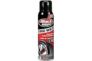 Black Magic BC23220 Tire Wet Spray: Refresh Your Rubber with Revitalizing Shine