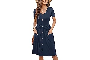 Molerani Women's Summer Casual Short Sleeve Dresses: A Versatile Wardrobe Staple