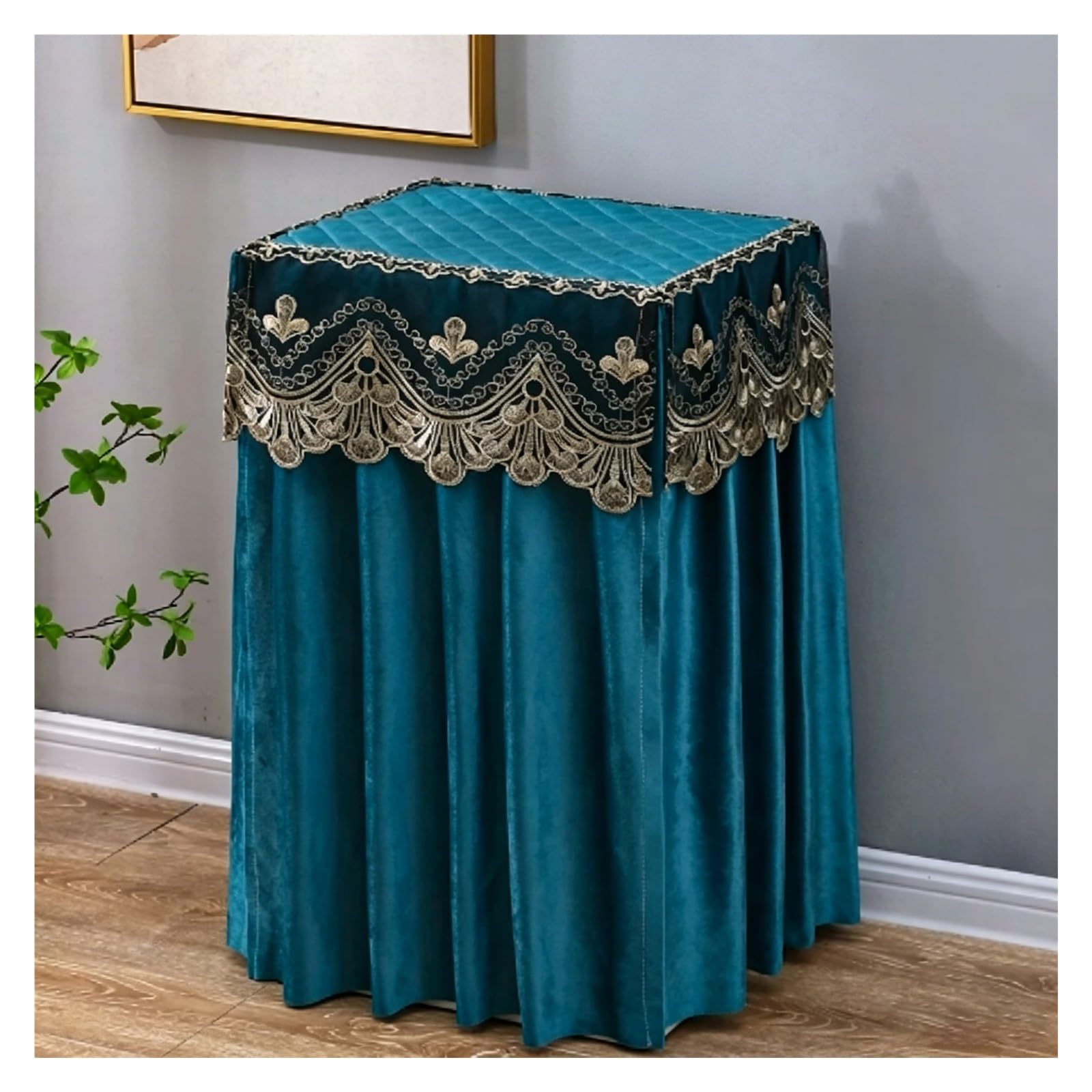 Chzdpp Blue Washable Safe Dust Cover For Dust Protection, Customised 6 Color Safe Cover Disguise, Full-Coverage Cabinet Covers For Long Term Storage Protection(,50X45x100cm/20 X18 X39)