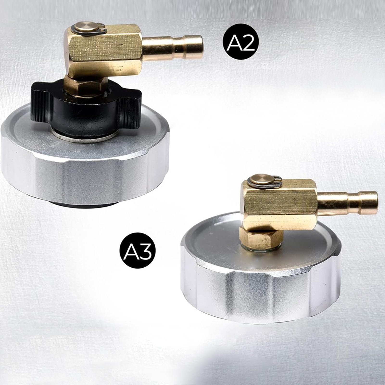 Generic Generic Zestaw Adapterów do Odpowietrzania Hamulców Wydajne Aluminium Pasujące do Zestawu Cylindra Głównego Większości Samochodów Odpowietrzania lub Uzupełniania Płynu Hamulcowego Pasuje dla