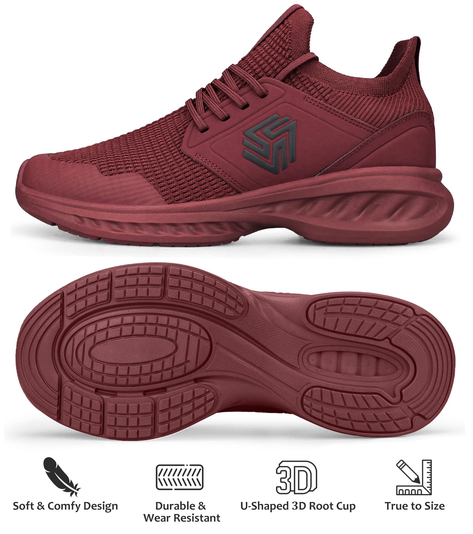 Giniros Sneakers Donna Scarpe Running Ginnastica Donna Corsa Camminata Trekking Tennis Outdoor Fitness Sportive Palestra Scarpe da Lavoro Leggere Traspiranti Casual Scarpe Comode Donna per Jogging