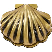 Vintage Shell Metal Journal Clips Paper Storage Clip Document Organization Clips Book Lover Book Clip for Friend Bookish Gift Shell Clip A