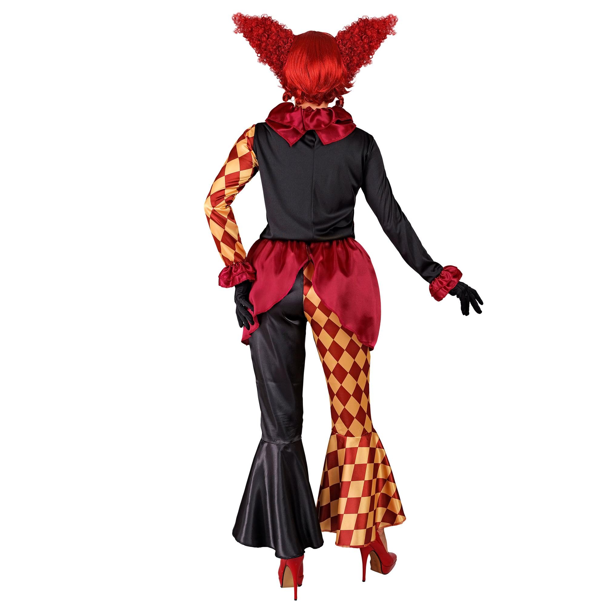 W WIDMANN MILANO Party Fashion - Horror Clown Psychopath Killer Halloween Fancy Dress Costume, Multicoloured - Image 4