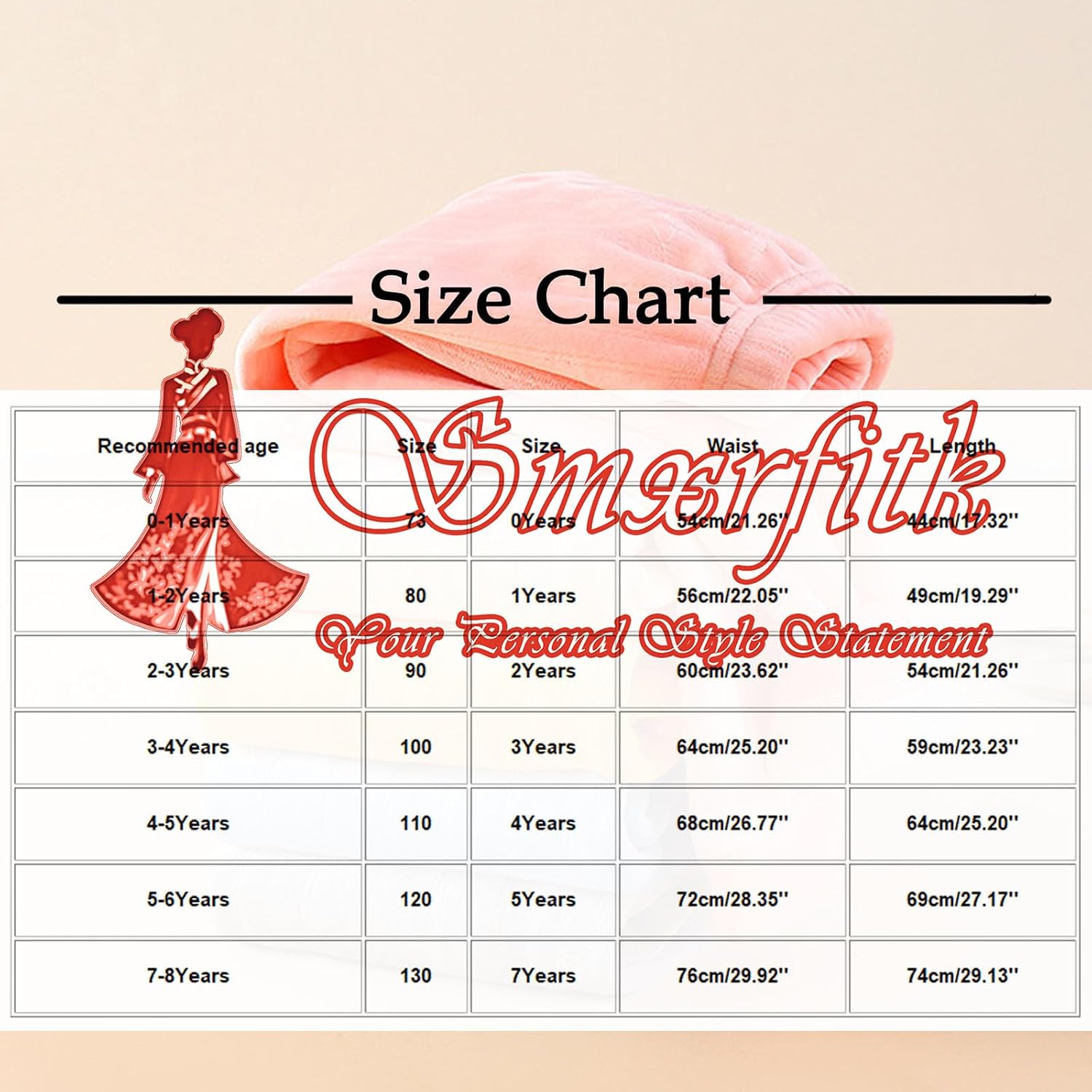 Girls Thermal Pants Fleece Lined Leggings Ribbed Joggers Cozy Trousers Elastic Waist Cuffed Ankle Winter Everyday