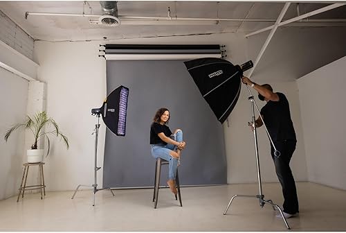 Miniatura 9 de MagMod MagBox PRO - Caja de luz con tira de 36 pulgadas con ranura de gel integrada y bolsillo de almacenamiento para difusor de tela, compatible