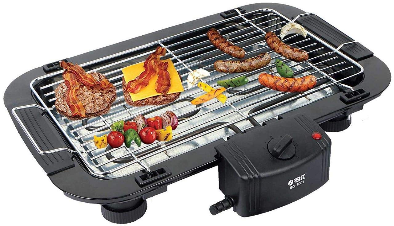 Vruta Impressive Electric Barbecue Grill & Barbecue BBQ Grill (Black)-image-40