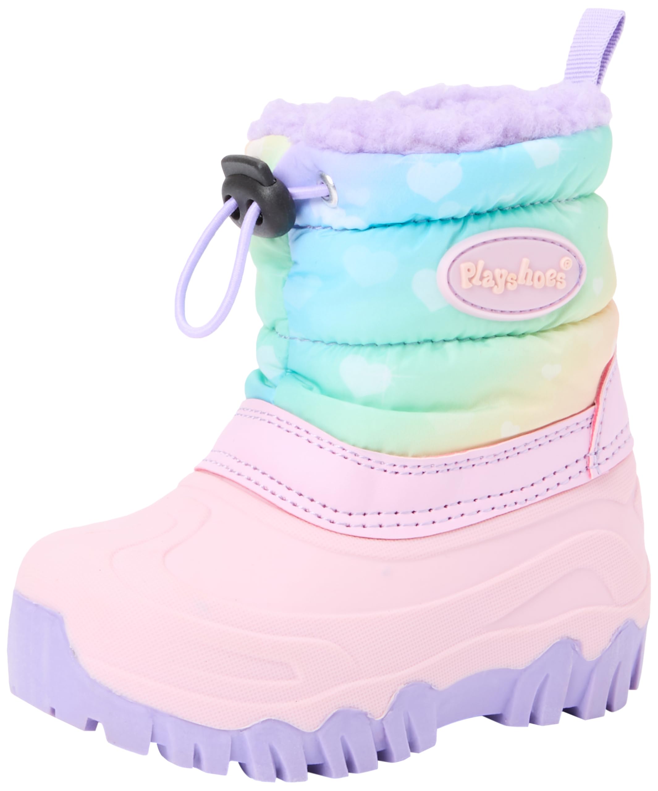 Playshoes Winter-bootie Regenbogen Unisex Kinder Schneestiefel