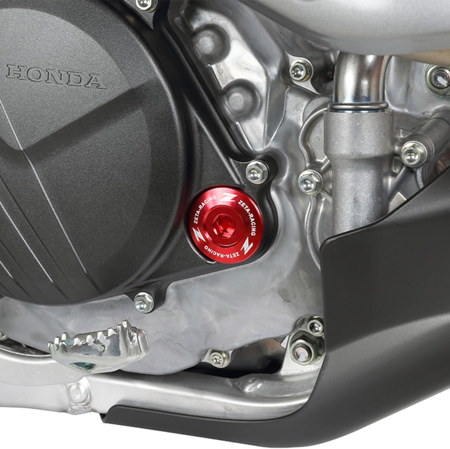 Zeta Engine Plug Compatible with Yamaha YZ250F 2014-2025, YZ450F 2014-2022, YZ250FX 2015-2025, YZ450FX 2016-2023, WR250F 2015-2024, WR450F 2016-2022 - Blue | Precision Machined Anodized Aluminum