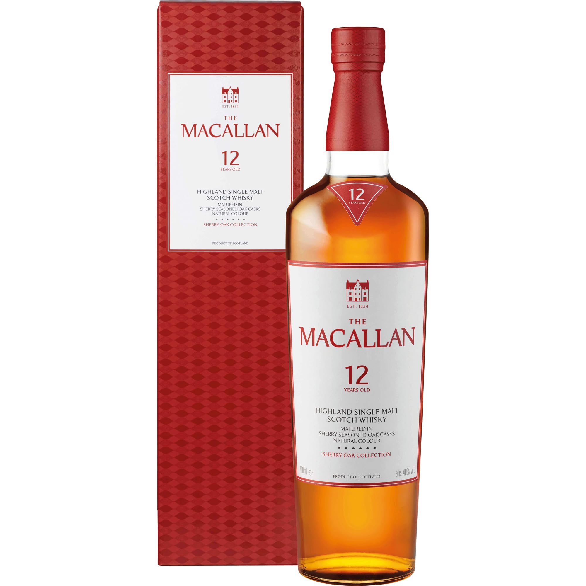 Amazon.co.jp: ザ・マッカラン シェリーオーク 12年 700ml