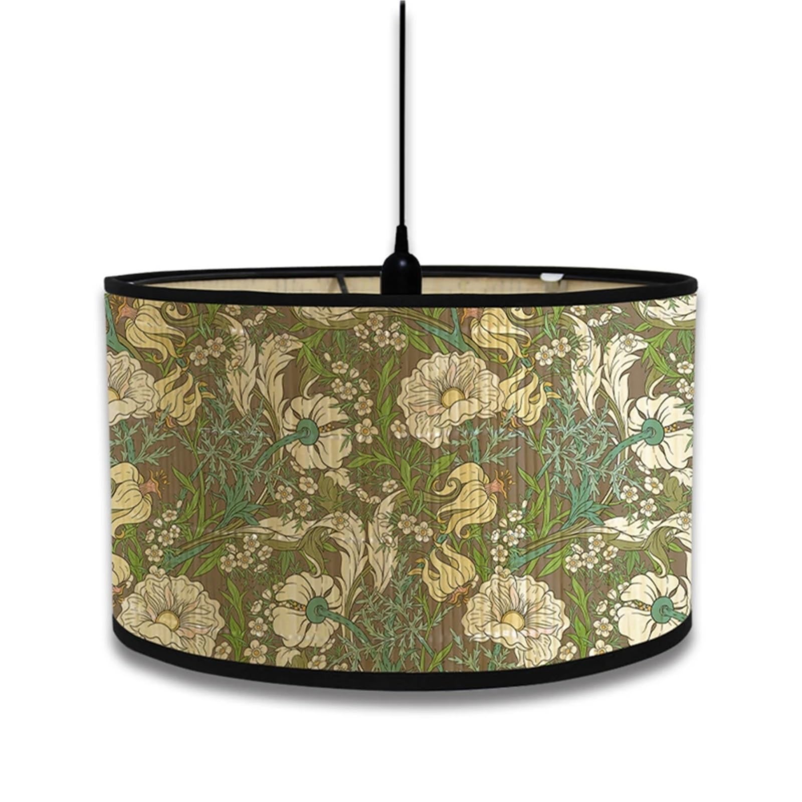 Lopjggyf Color1 Lampshade Handmade Vintage Pendant Chandelier Floor Retro Hangable Lamps Wall For Lamp