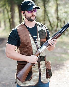 シューティング ベスト 7号 クレー射撃 Tow horse 赤帽子とセット シューティング ベスト 7号 クレー射撃 Tow horse 赤帽子と