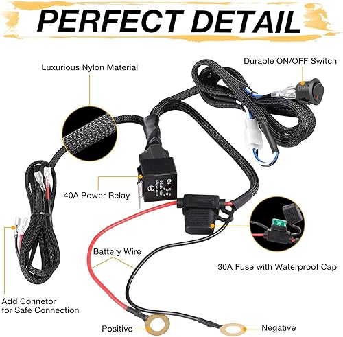 Miniatura 8 de Niking Auto 2 módulos LED de 27 pulgadas de 50 W luces de conducción redondas todoterreno luz LED de trabajo luz de punto para motocicleta pequeñas