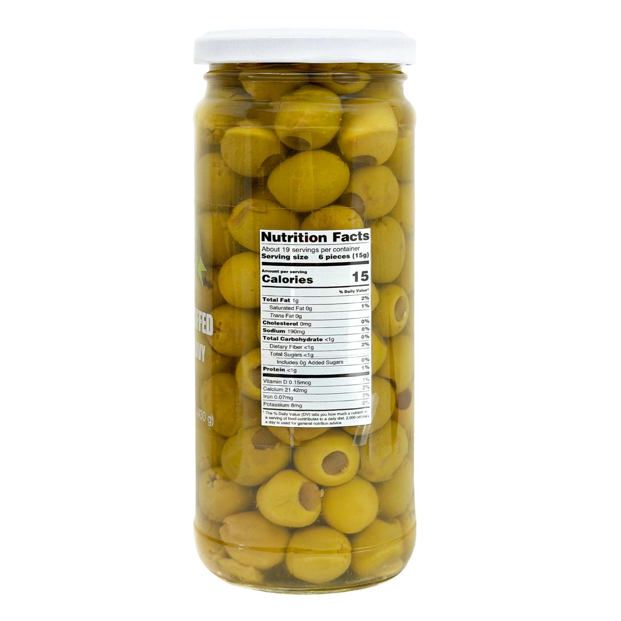Sanniti Olives stuffed with Anchovies, 15.9 oz (Pack of 2)