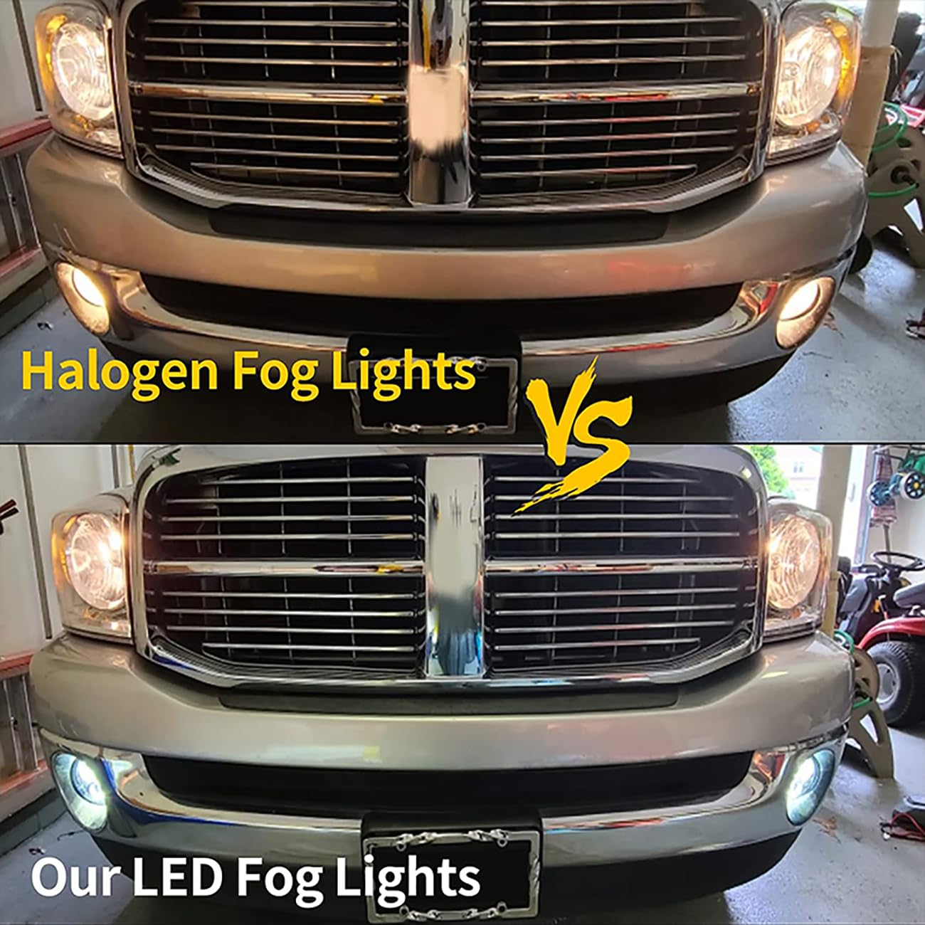 DRL Światło przeciwmgielne LED do Dodge Ram 1500 2002-2008 dla Dodge Ram 2500/3500 Pickup Truck 2003 2004 2005 2006 2007 2008 2009