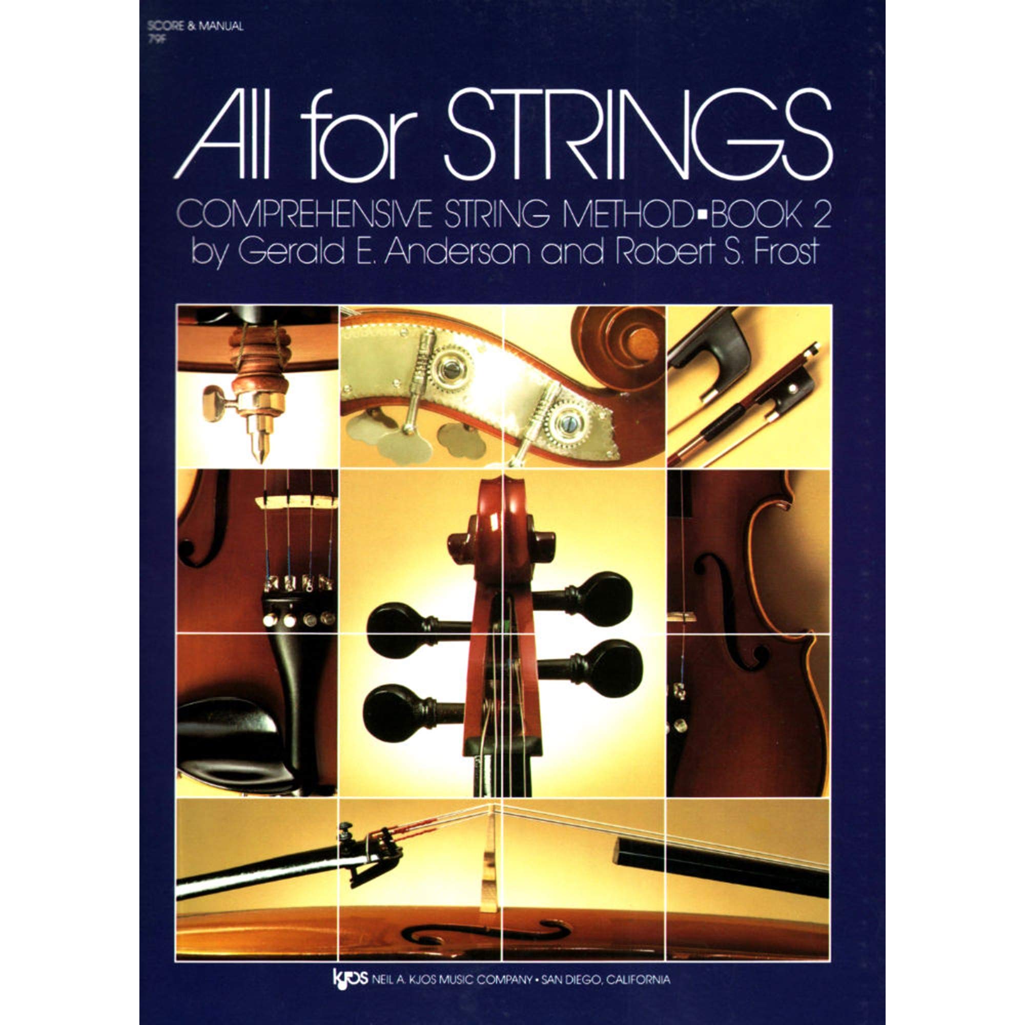 All for Strings Comprehensive String Method livre d apprentissage du violon et violoncelle