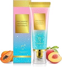 Niacinamide Whitening Toothpaste, Radiant Niacinamide Toothpaste - Natural Gentle Formula for Teeth Whitening and Complete Oral Care, Intensive Stain Removal, Fresh Breathing